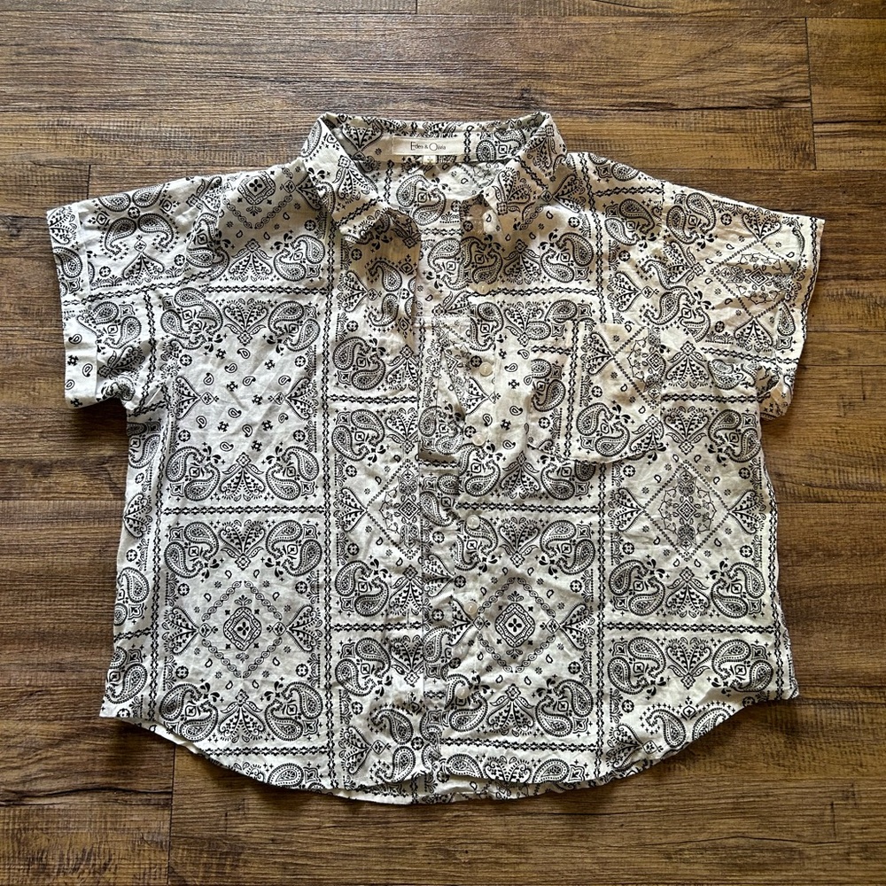 Cute bandanna top🖤